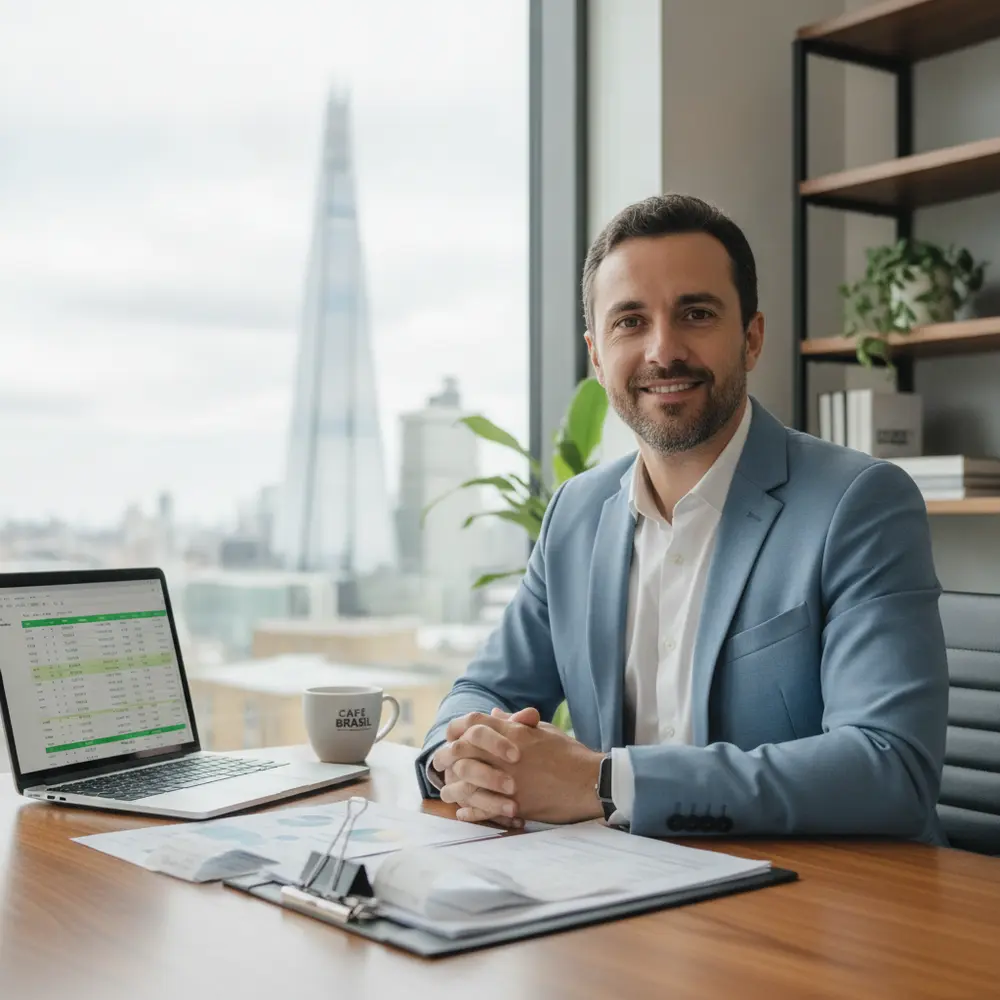 Profissional contador brasileiro em Londres auxiliando autônomo a entender e aplicar deduções fiscais no UK.